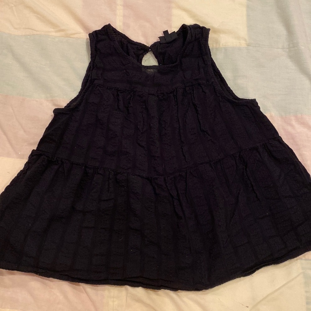 Who What Wear black sleeveless top - Picture 1 of 5